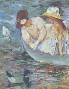 Mary Cassatt Summertime France oil painting artist